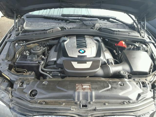 WBANB535X6CP02674 - 2006 BMW 550 I BLACK photo 7