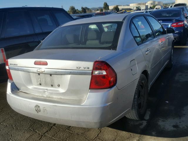 1G1ZT51826F197896 - 2006 CHEVROLET MALIBU LT SILVER photo 4