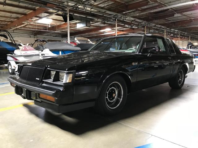 1G4GK4777GP458781 - 1986 BUICK REGAL T-TY BLACK photo 1