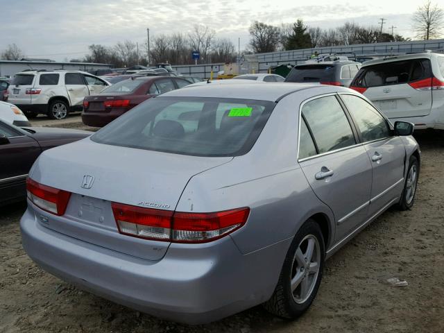 1HGCM56643A093924 - 2003 HONDA ACCORD EX SILVER photo 4