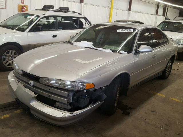 1G3WS52H61F262351 - 2001 OLDSMOBILE INTRIGUE G SILVER photo 2