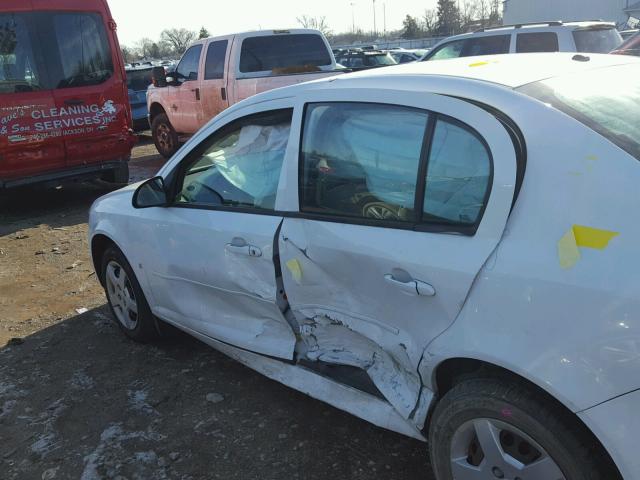 1G1AL58F987196484 - 2008 CHEVROLET COBALT LT WHITE photo 10