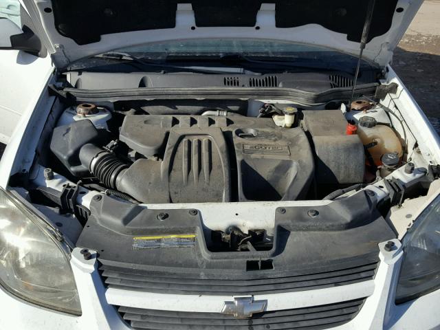 1G1AL58F987196484 - 2008 CHEVROLET COBALT LT WHITE photo 7