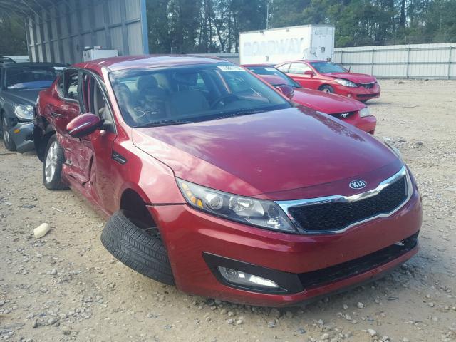 5XXGN4A73DG168674 - 2013 KIA OPTIMA EX BURGUNDY photo 1