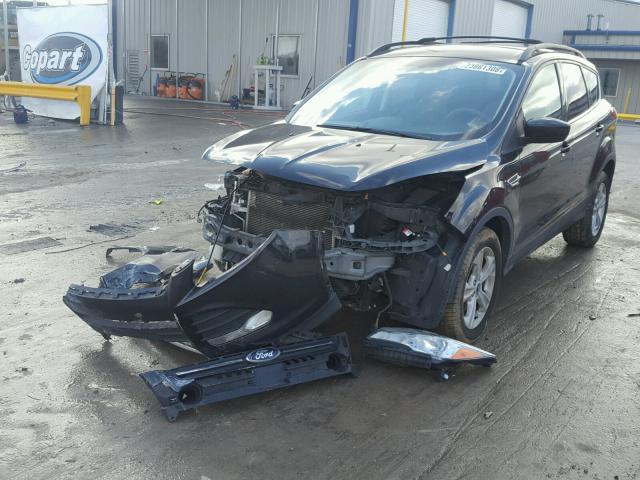 1FMCU0G9XDUB22302 - 2013 FORD ESCAPE SE BLACK photo 2