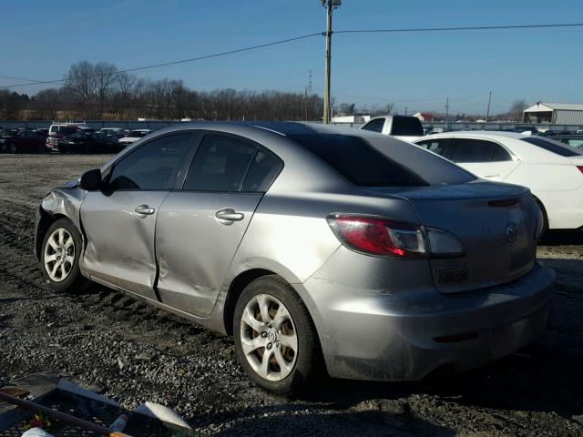 JM1BL1UF4C1528613 - 2012 MAZDA 3 I SILVER photo 3