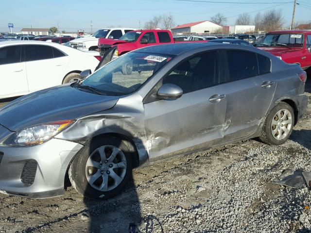 JM1BL1UF4C1528613 - 2012 MAZDA 3 I SILVER photo 9