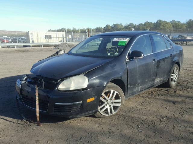 3VWSF71K46M623754 - 2006 VOLKSWAGEN JETTA 2.5 BLACK photo 2