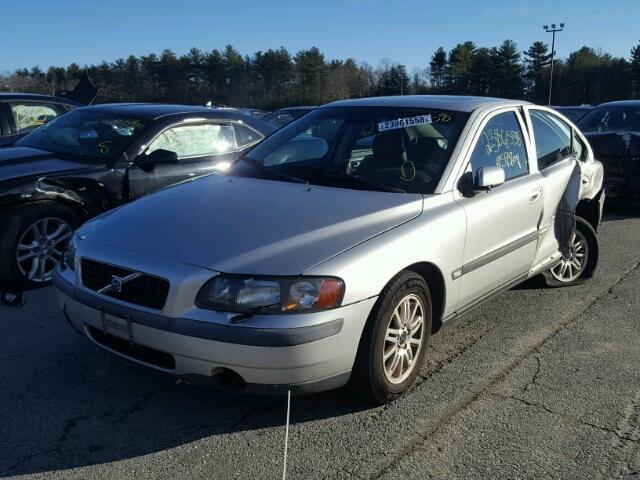 YV1RS64A442371920 - 2004 VOLVO S60 SILVER photo 2