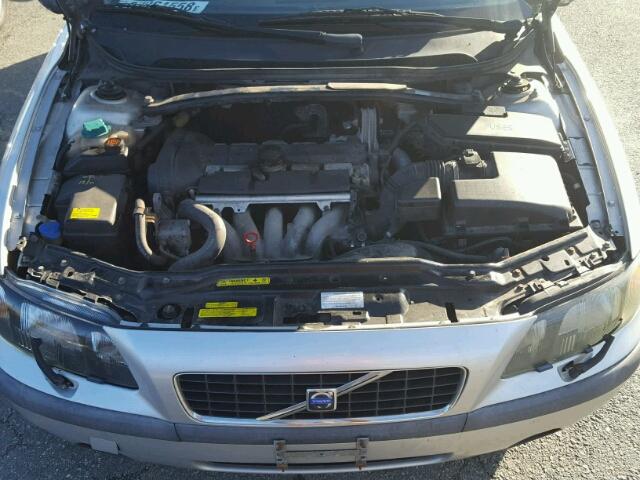 YV1RS64A442371920 - 2004 VOLVO S60 SILVER photo 7