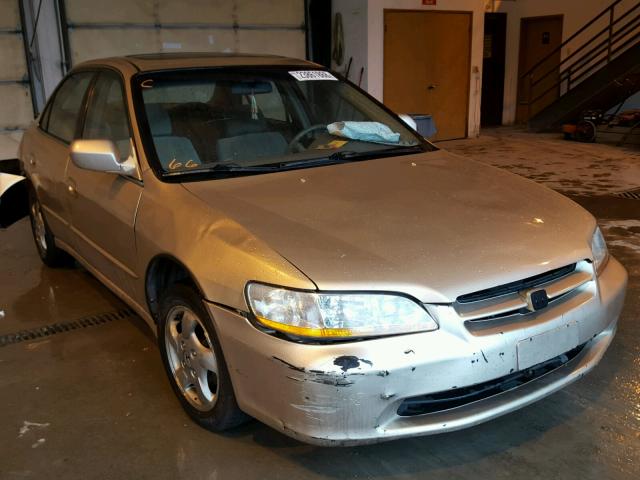 1HGCG5659YA157574 - 2000 HONDA ACCORD EX GOLD photo 1