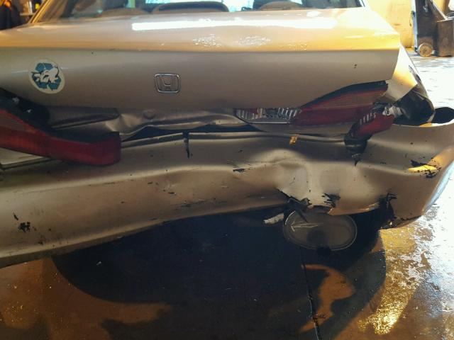 1HGCG5659YA157574 - 2000 HONDA ACCORD EX GOLD photo 9