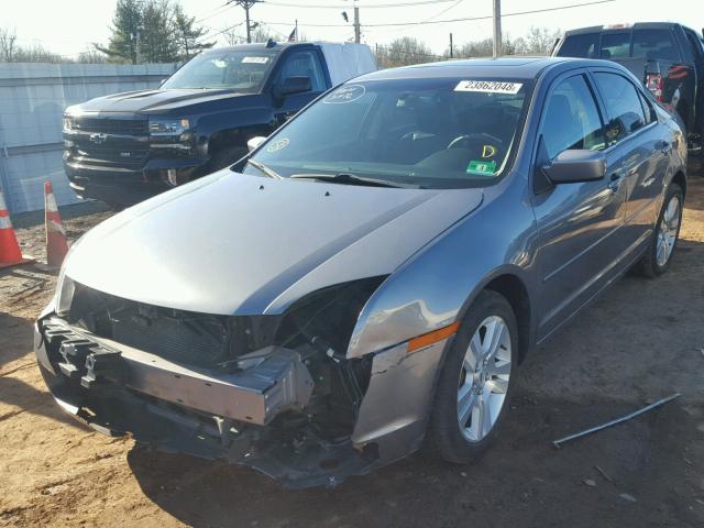 3FAHP08196R101290 - 2006 FORD FUSION SEL GRAY photo 2