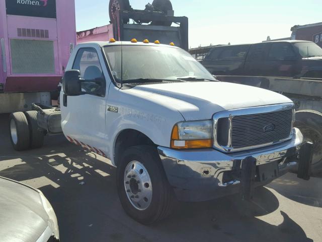 1FDAF56F9YED68666 - 2000 FORD F550 SUPER WHITE photo 1