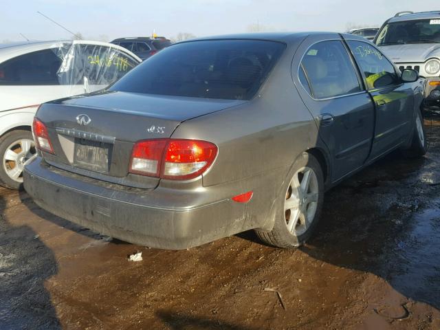 JNKDA31A02T006792 - 2002 INFINITI I35 GRAY photo 4