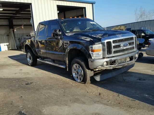 1FTSW21R38EC65039 - 2008 FORD F250 SUPER BLACK photo 1