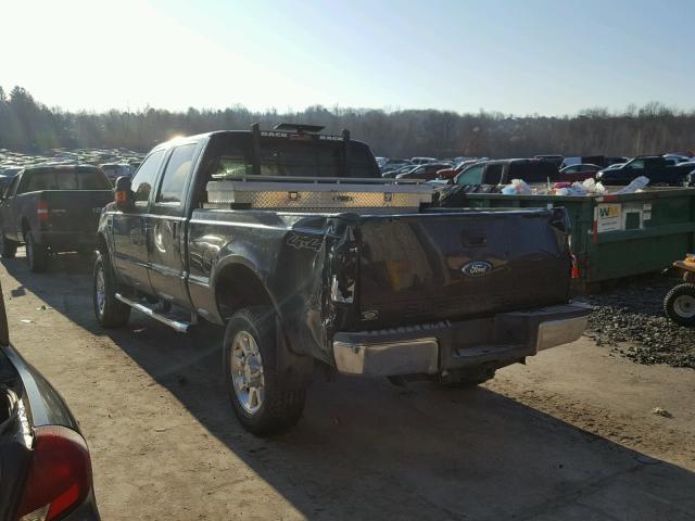 1FTSW21R38EC65039 - 2008 FORD F250 SUPER BLACK photo 3