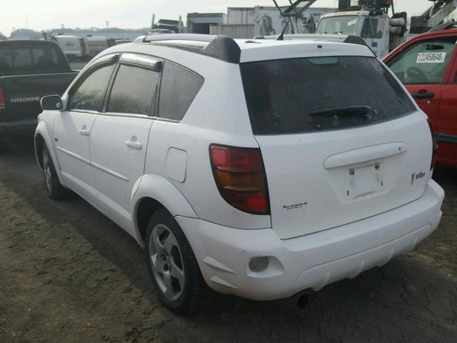 5Y2SL63885Z413579 - 2005 PONTIAC VIBE WHITE photo 3