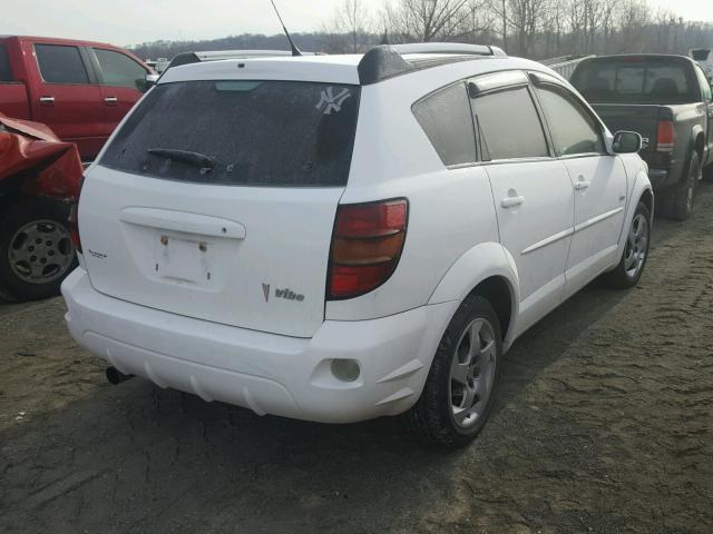 5Y2SL63885Z413579 - 2005 PONTIAC VIBE WHITE photo 4