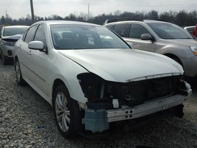 JNKAY01F48M655071 - 2008 INFINITI M35 BASE WHITE photo 1