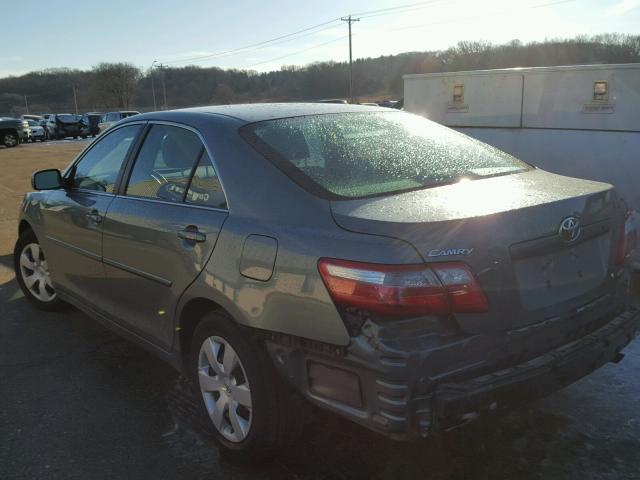 4T1BE46K67U624166 - 2007 TOYOTA CAMRY NEW GREEN photo 3