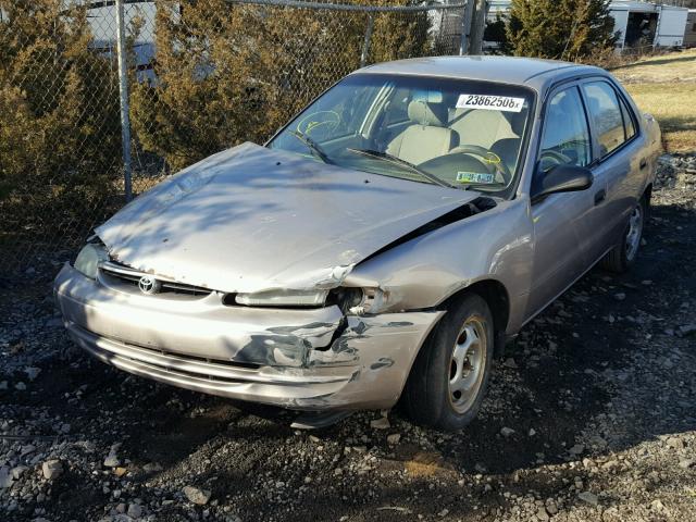 2T1BR12E8YC269894 - 2000 TOYOTA COROLLA VE BEIGE photo 2