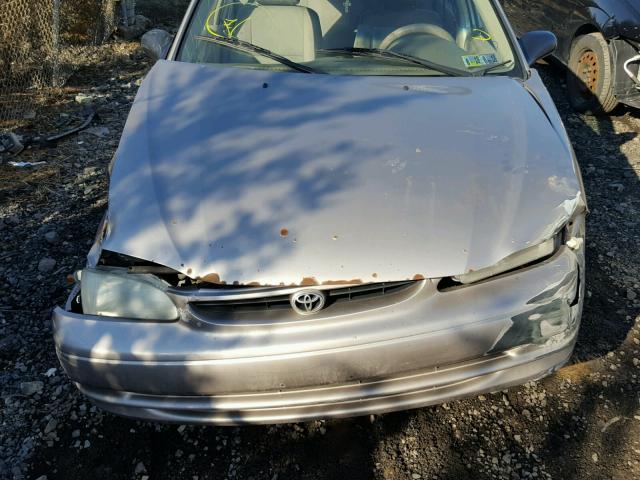 2T1BR12E8YC269894 - 2000 TOYOTA COROLLA VE BEIGE photo 7