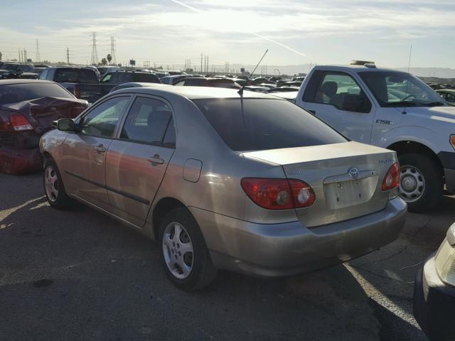 1NXBR32E57Z864906 - 2007 TOYOTA COROLLA CE GOLD photo 3