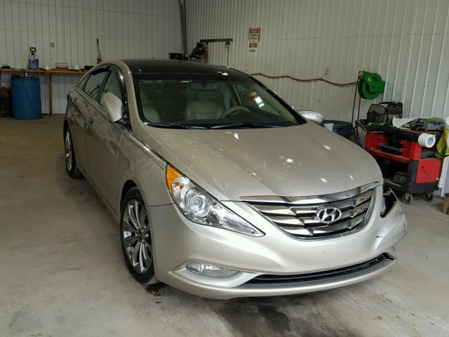 5NPEC4AB0CH328532 - 2012 HYUNDAI SONATA SE BEIGE photo 1