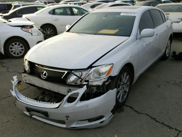 JTHBH96S665029883 - 2006 LEXUS GS GENERAT WHITE photo 2