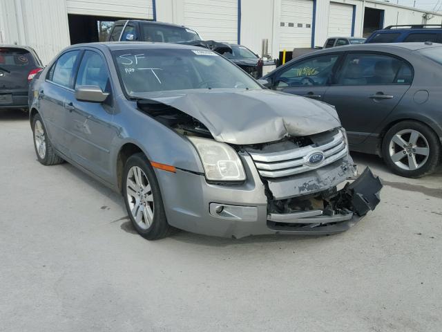 3FAHP08138R202554 - 2008 FORD FUSION SEL GRAY photo 1