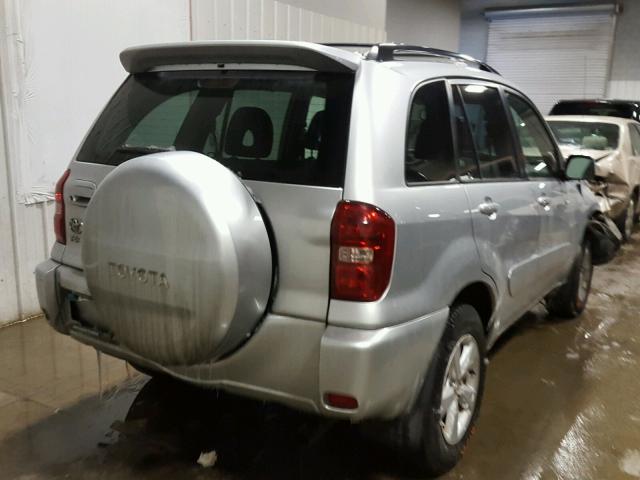 JTEGD20V140008152 - 2004 TOYOTA RAV4 GRAY photo 4