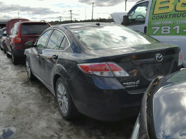 1YVHZ8CH2A5M00813 - 2010 MAZDA 6 I Noir photo 3