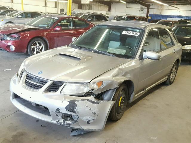 JF4GG22605G057071 - 2005 SAAB 9-2 AERO SILVER photo 2