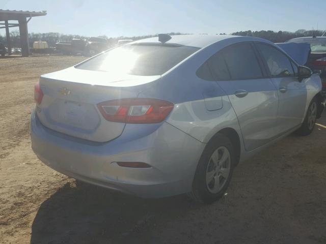 1G1BC5SM4H7222128 - 2017 CHEVROLET CRUZE LS BLUE photo 4