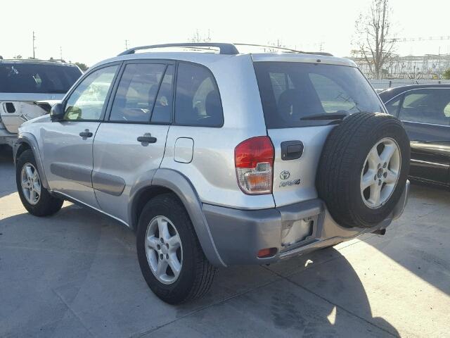 JTEHH20VX26047051 - 2002 TOYOTA RAV4 SILVER photo 3