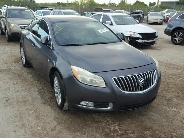 W04GN5EC1B1069688 - 2011 BUICK REGAL CXL SILVER photo 1