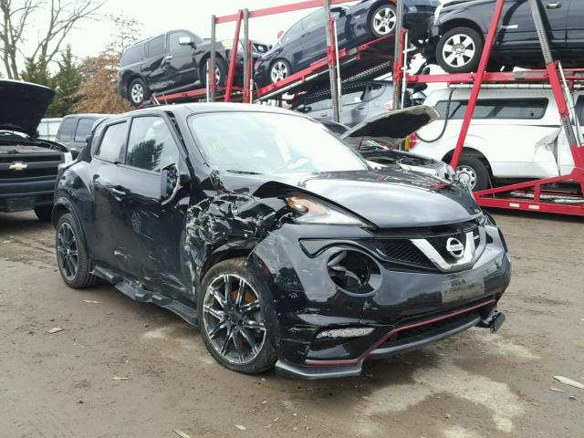 JN8AF5MVXFT560352 - 2015 NISSAN JUKE S BLACK photo 1