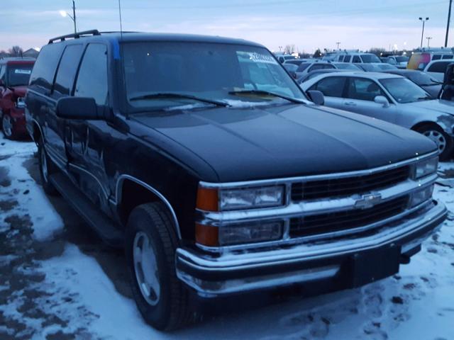 3GNFK16R1VG183385 - 1997 CHEVROLET SUBURBAN K BLACK photo 1