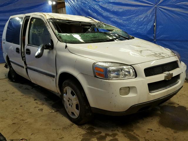 1GBDV13117D128400 - 2007 CHEVROLET UPLANDER I WHITE photo 1