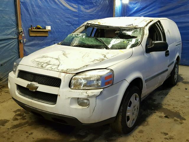 1GBDV13117D128400 - 2007 CHEVROLET UPLANDER I WHITE photo 2