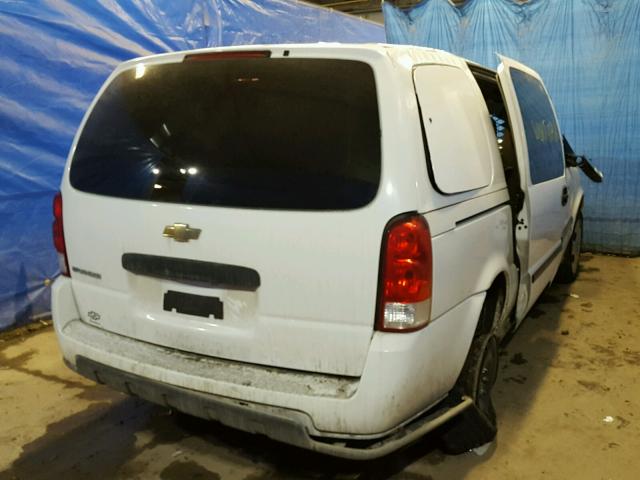 1GBDV13117D128400 - 2007 CHEVROLET UPLANDER I WHITE photo 4