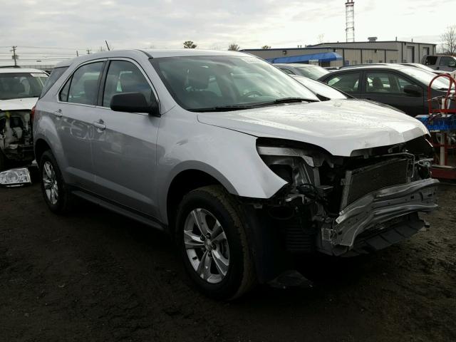 2GNALBEK9D1257810 - 2013 CHEVROLET EQUINOX LS SILVER photo 1