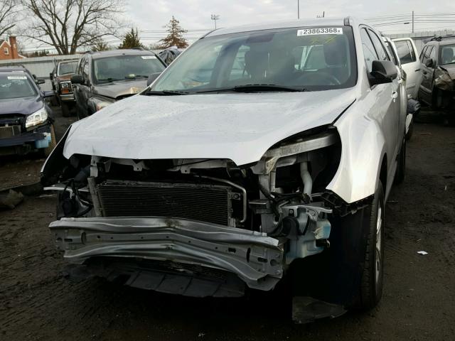 2GNALBEK9D1257810 - 2013 CHEVROLET EQUINOX LS SILVER photo 9