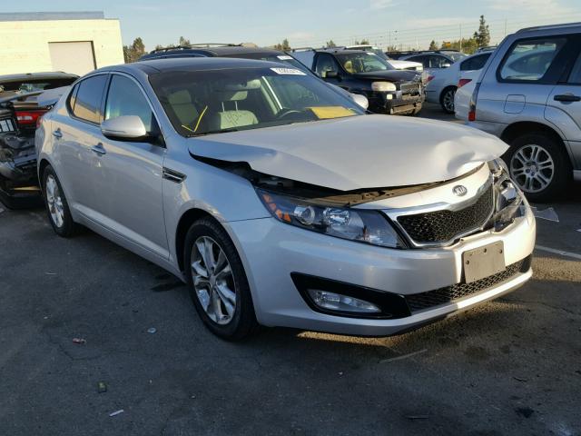 5XXGN4A7XDG241359 - 2013 KIA OPTIMA EX SILVER photo 1