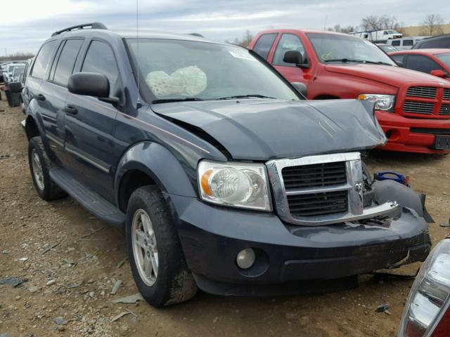 1D8HB48288F105714 - 2008 DODGE DURANGO SL BLUE photo 1