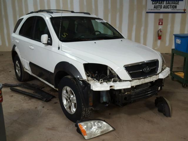 KNDJC733755434372 - 2005 KIA SORENTO EX WHITE photo 1