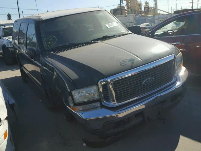 1FMNU40L13EB95587 - 2003 FORD EXCURSION GREEN photo 1