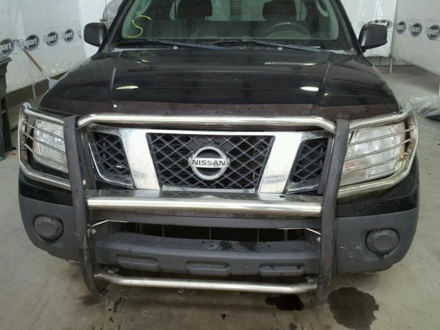 1N6BD06T39C416888 - 2009 NISSAN FRONTIER K BLACK photo 7