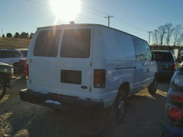 1FTNE24L91HB12662 - 2001 FORD ECONOLINE WHITE photo 4